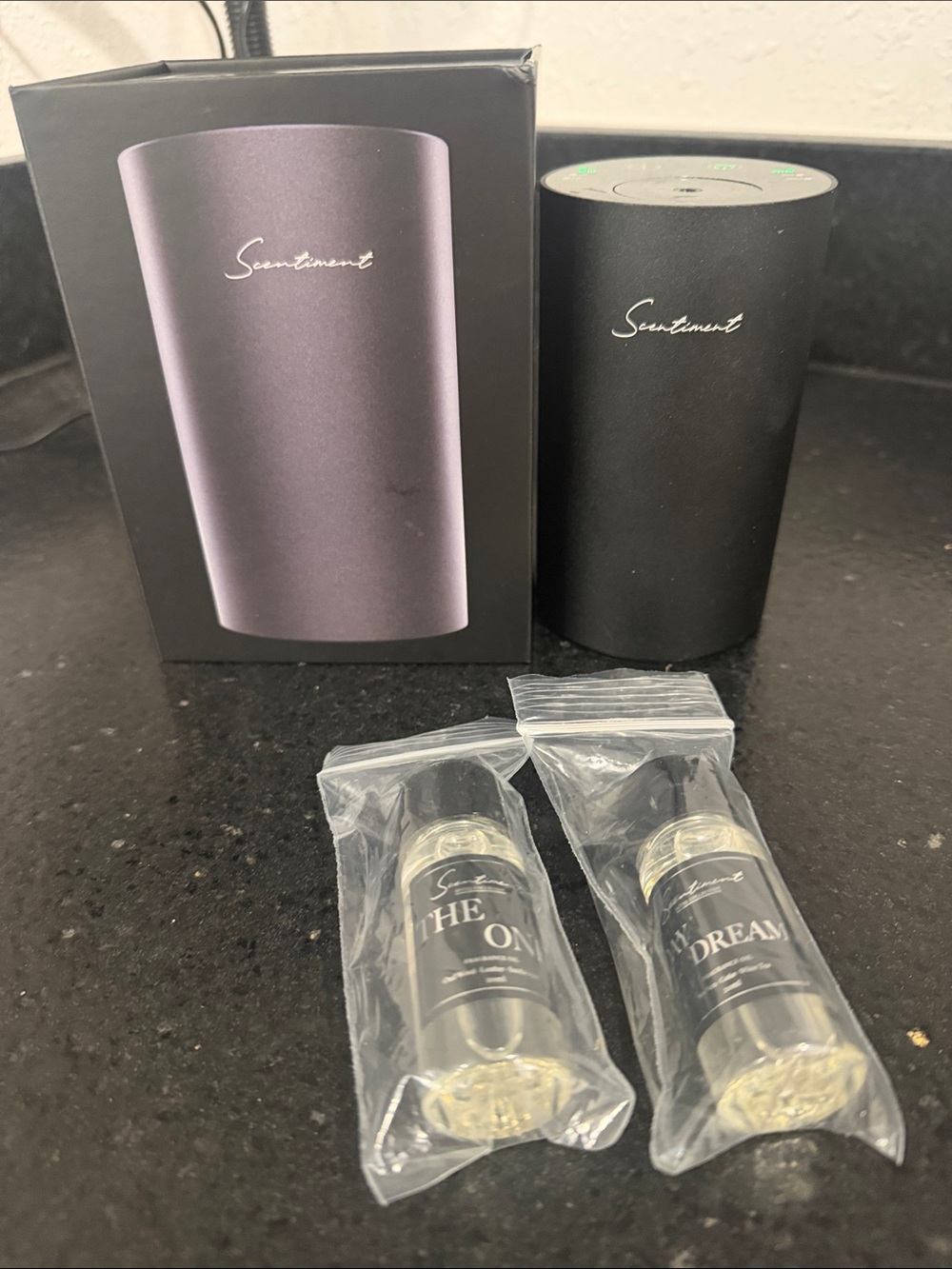 Scentiment Mini Fragrance Diffuser - Matte Black.